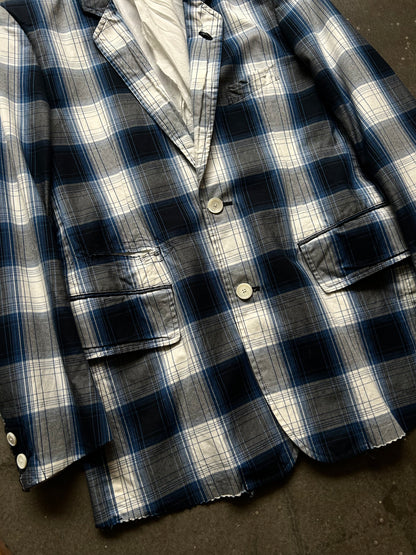 TAKAHIROMIYASHITA Plaid Blazer
