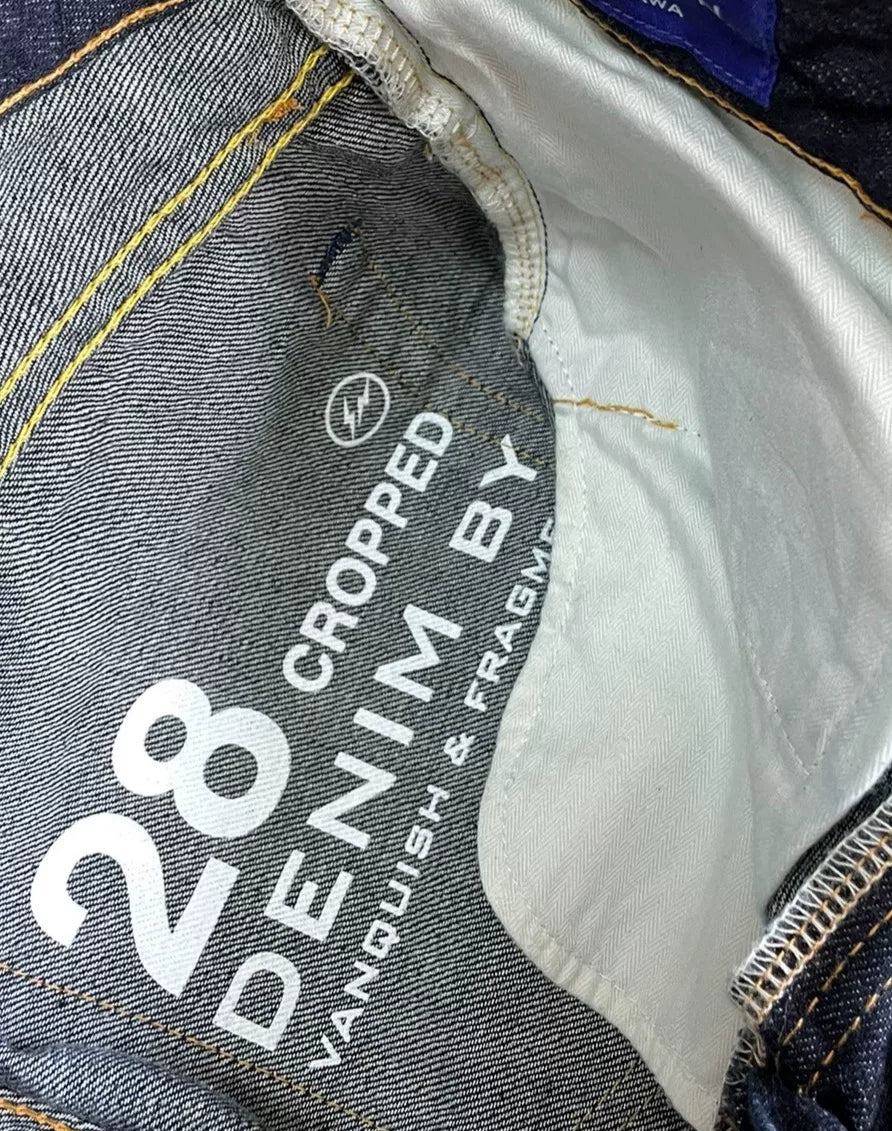 denim by vanquish & fragment tapered jeans