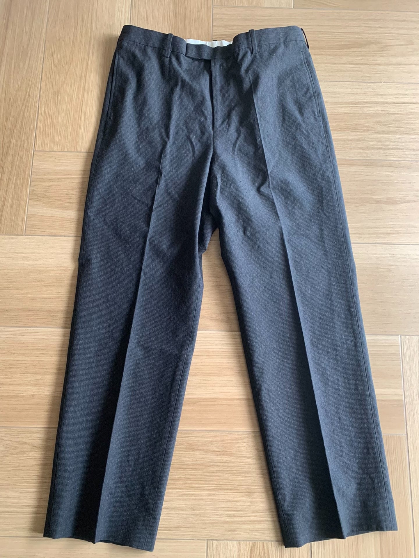 VISVIM Wide Slacks Pinstripe