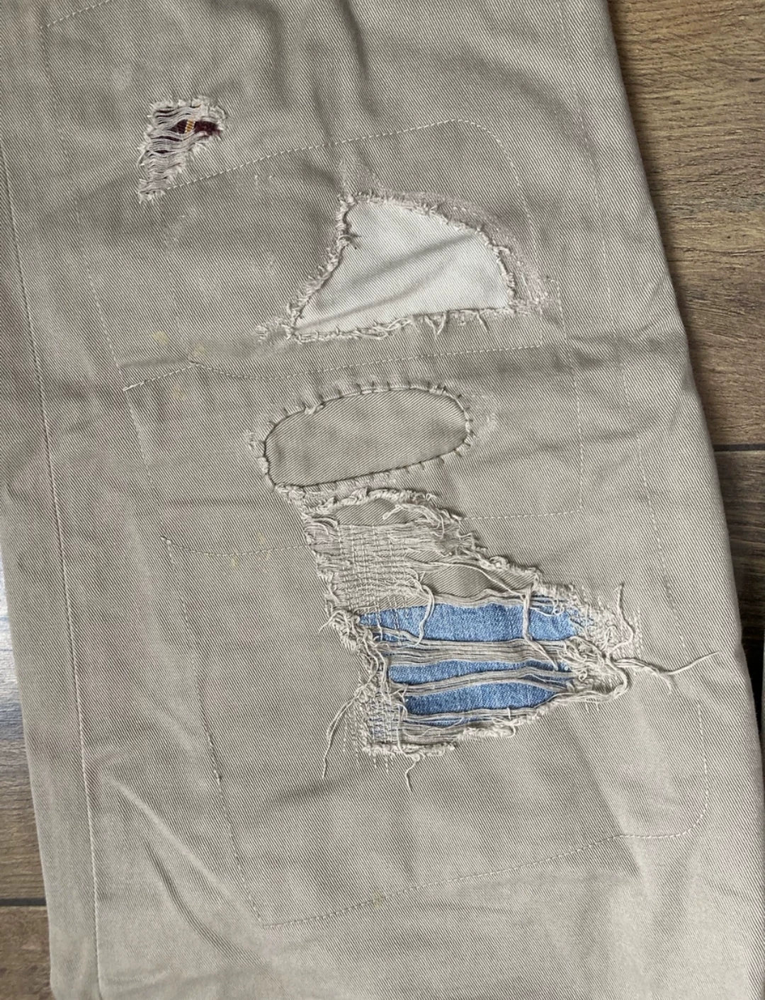 Ralph Lauren Distressed Work Pants