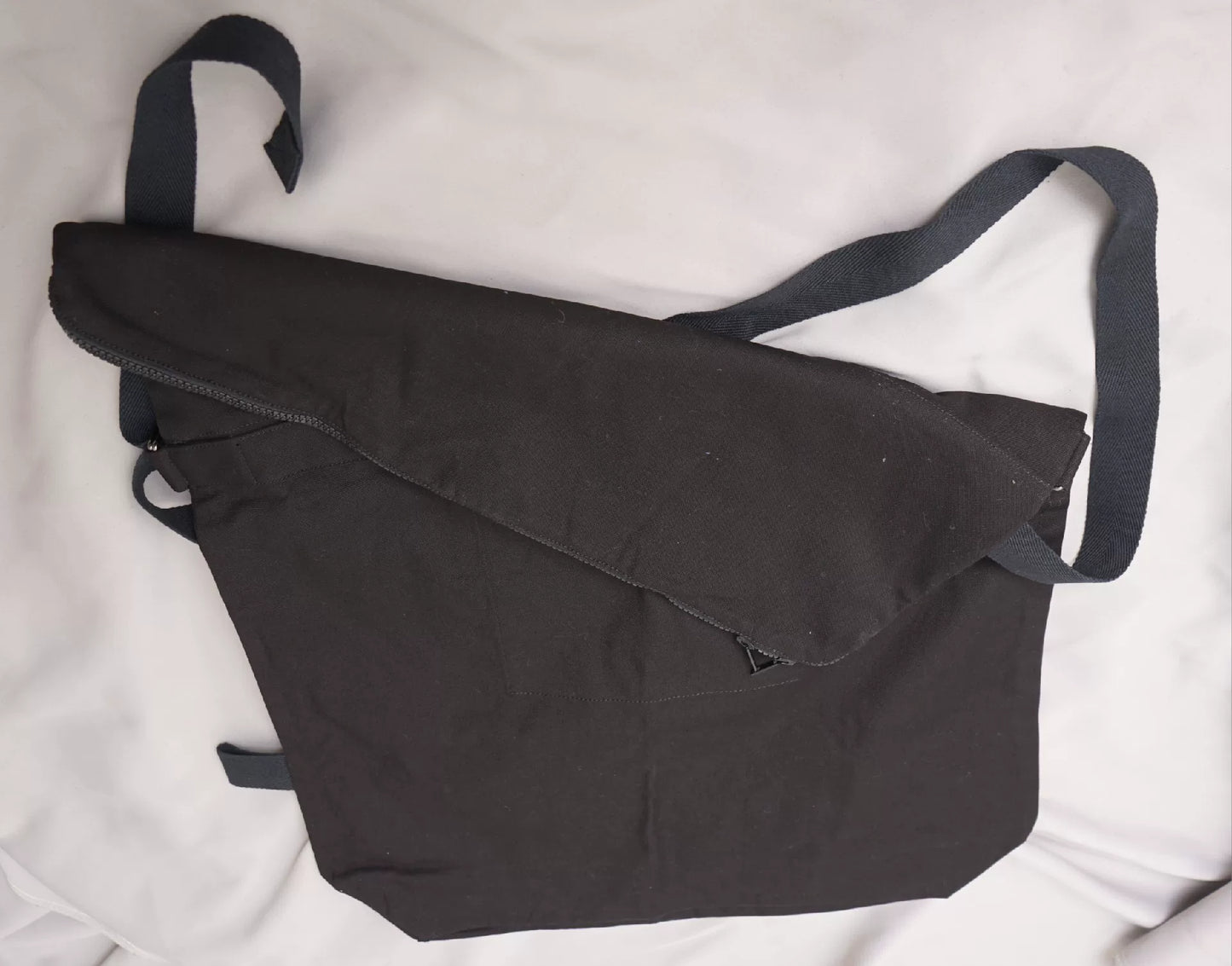 Yohji Yamamoto Signature Messenger Crossbody Bag