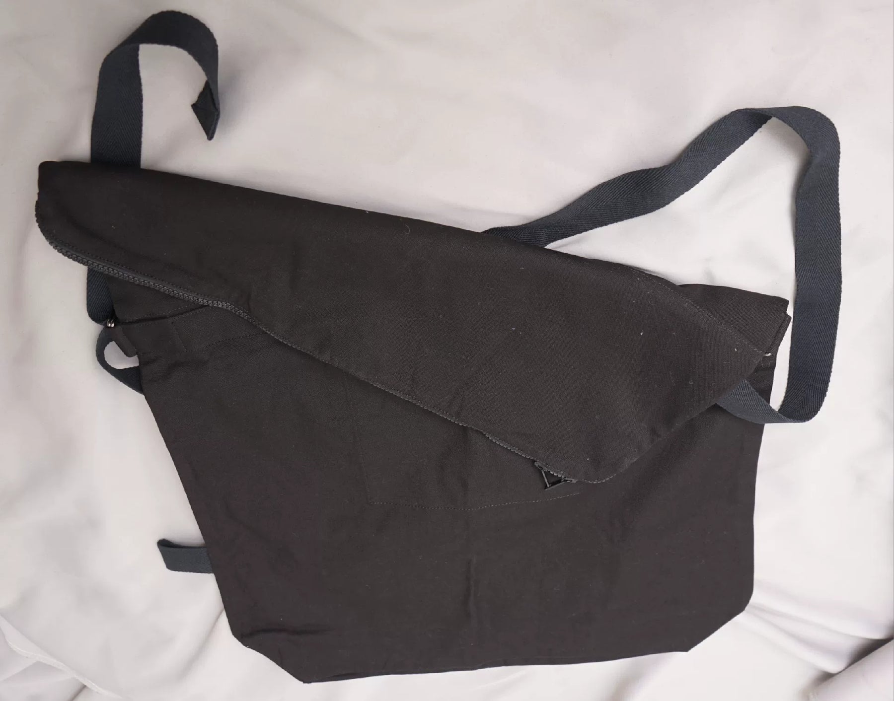Yohji Yamamoto Signature Messenger Crossbody Bag