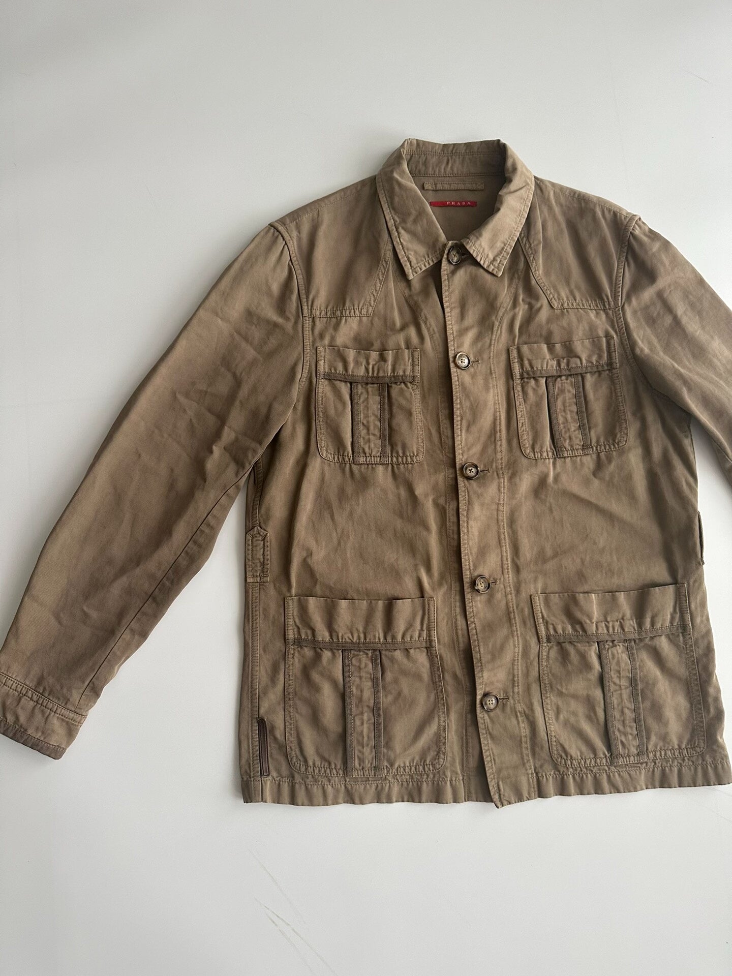 PRADA 00s Four Pocket Hunting Jacket