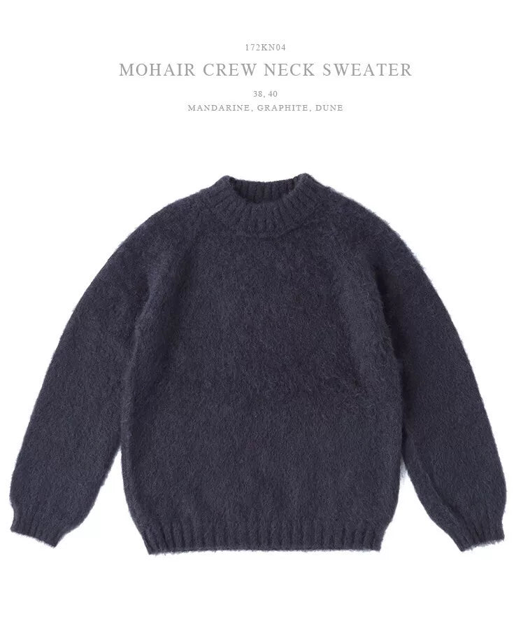 Old Joe Mohair Crew Neck Sweater