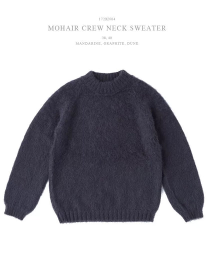 Old Joe Mohair Crew Neck Sweater