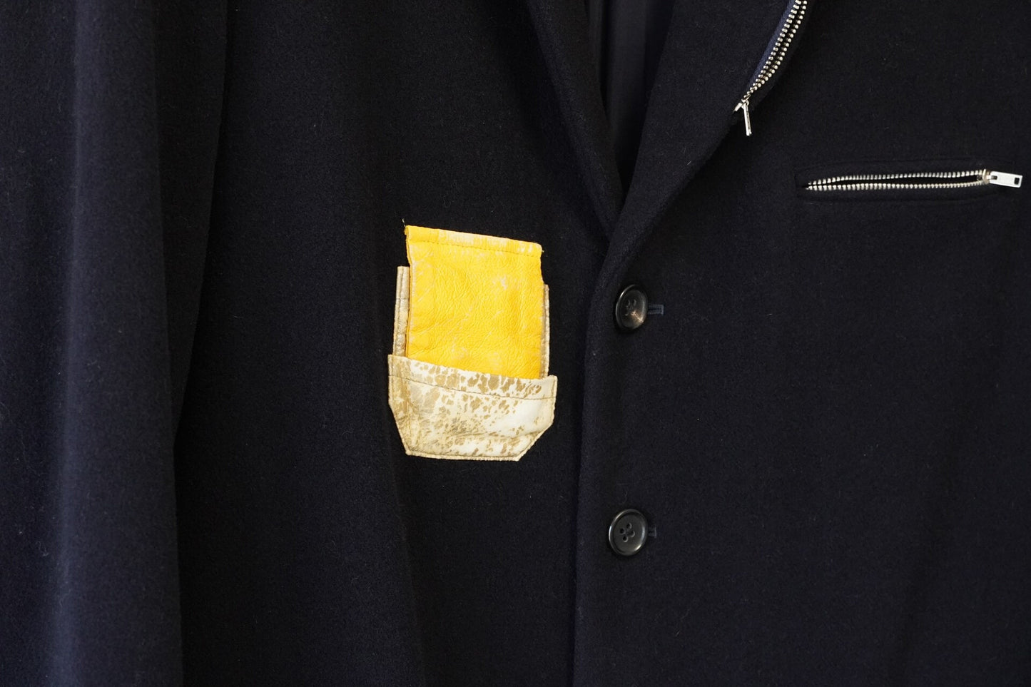 Yohji Yamamoto 1990s Leather Jacket