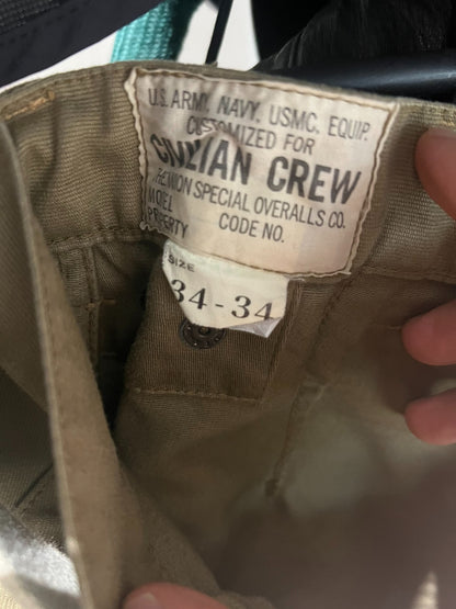 USAF Air Crew Work Pants in Khaki