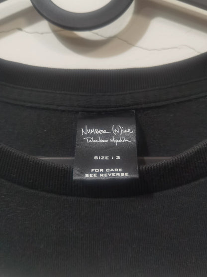 number (n) ine graphic short sleeve tee