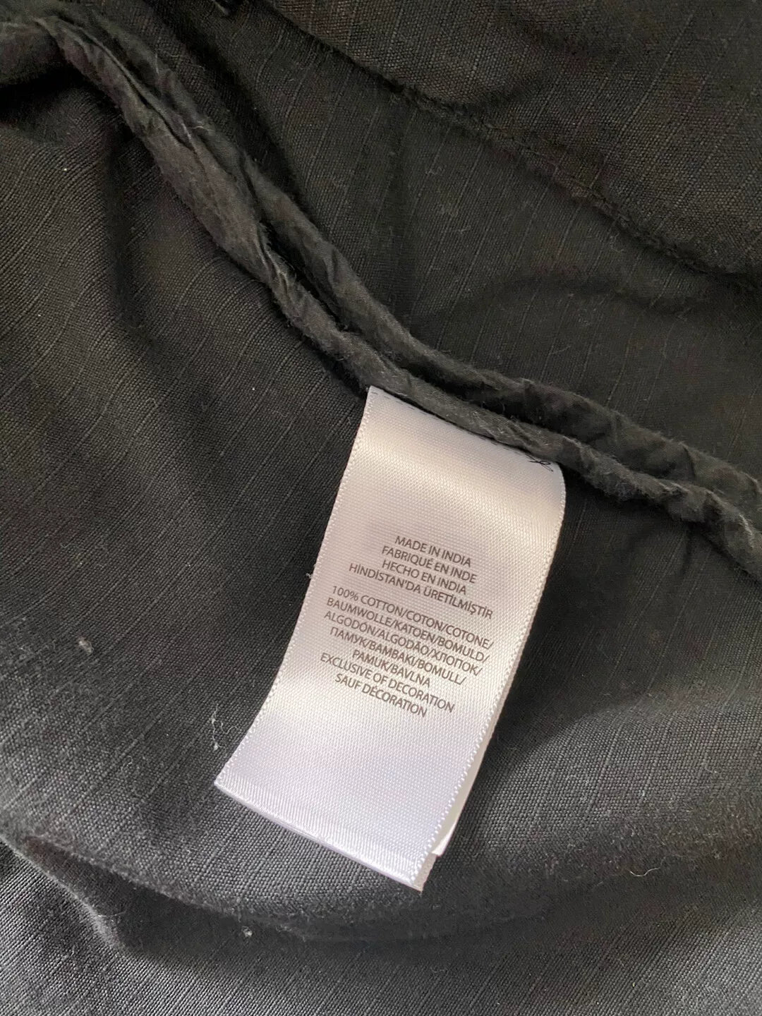 black military style M65 jacket