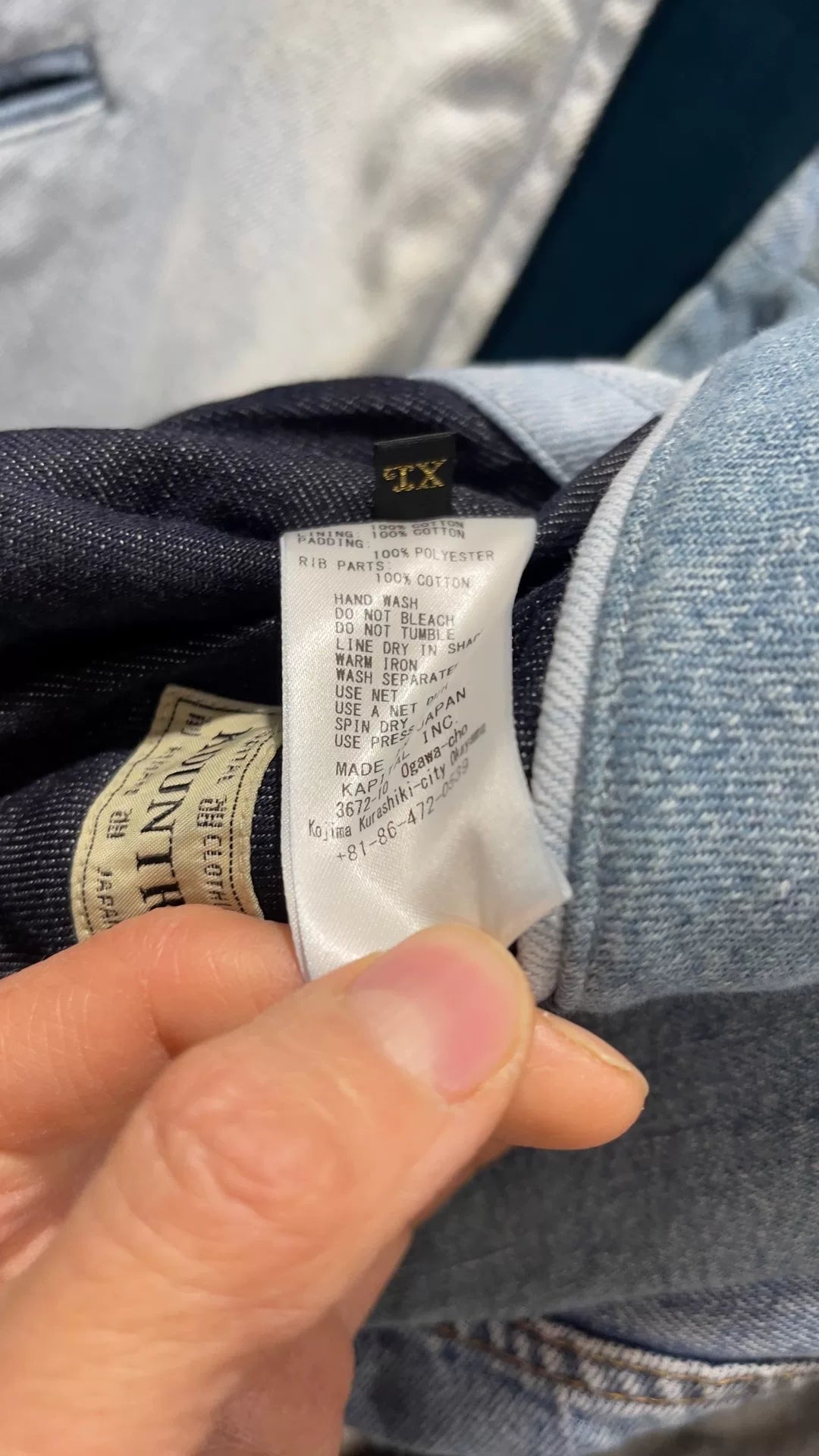 KAPITAL KOUNTRY Embroidered Patchwork Denim Jacket