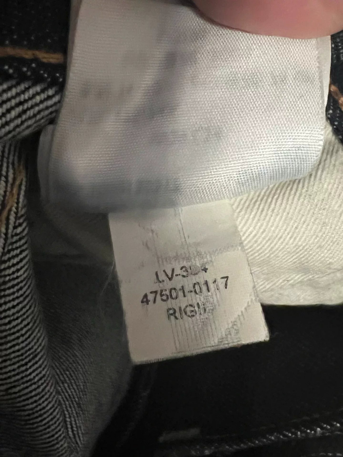 levi's vintage dark blue jeans