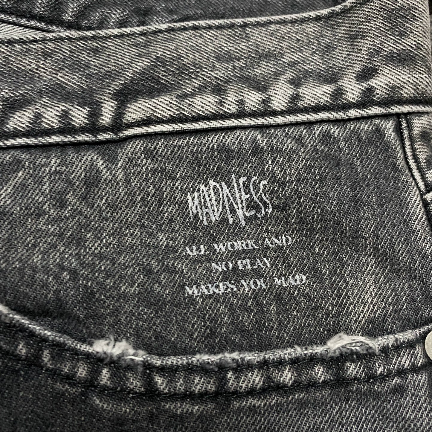 MADNESS 22AW Japanese Snow Wash Jeans