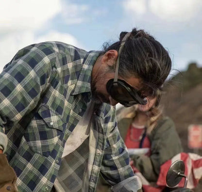 visvim 21AW Lumber Khadi Check Dmgd