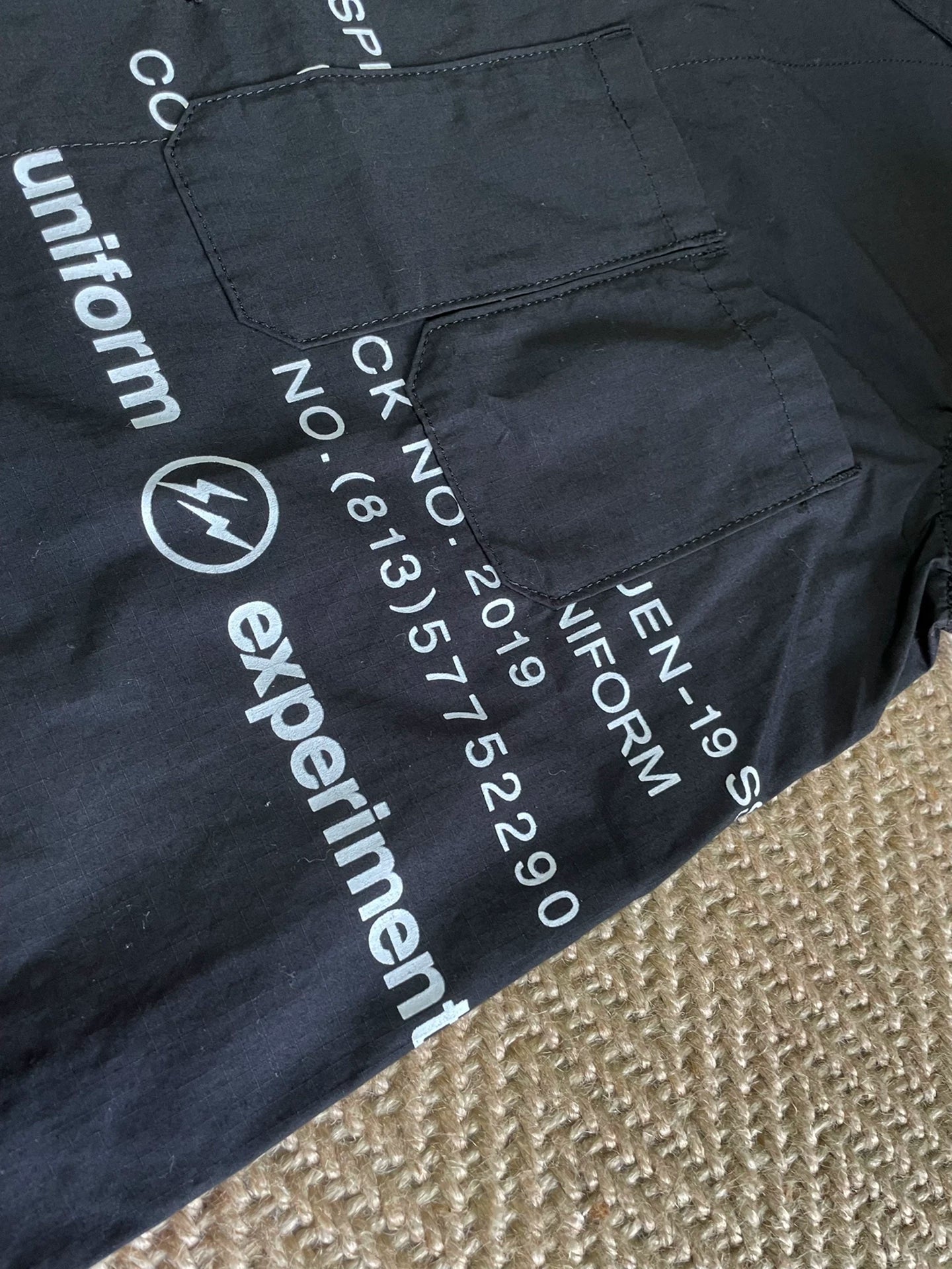 Uniform Experiment UEN Coat with Lightning Graphic