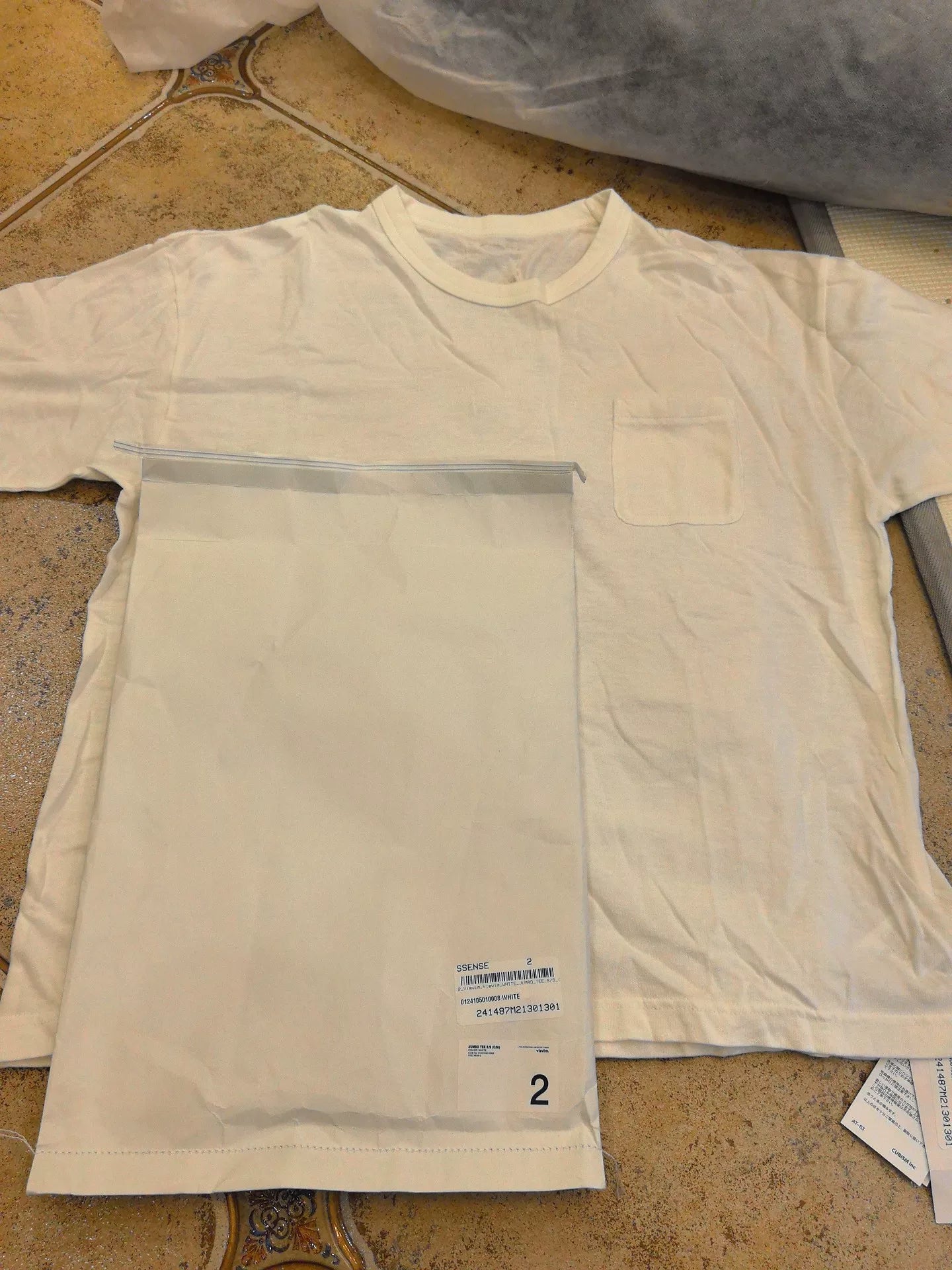 VISVIM 25AW JUMBO TEE S/S
