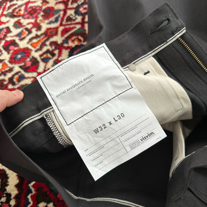 Visvim Black Denim Pants W32L30