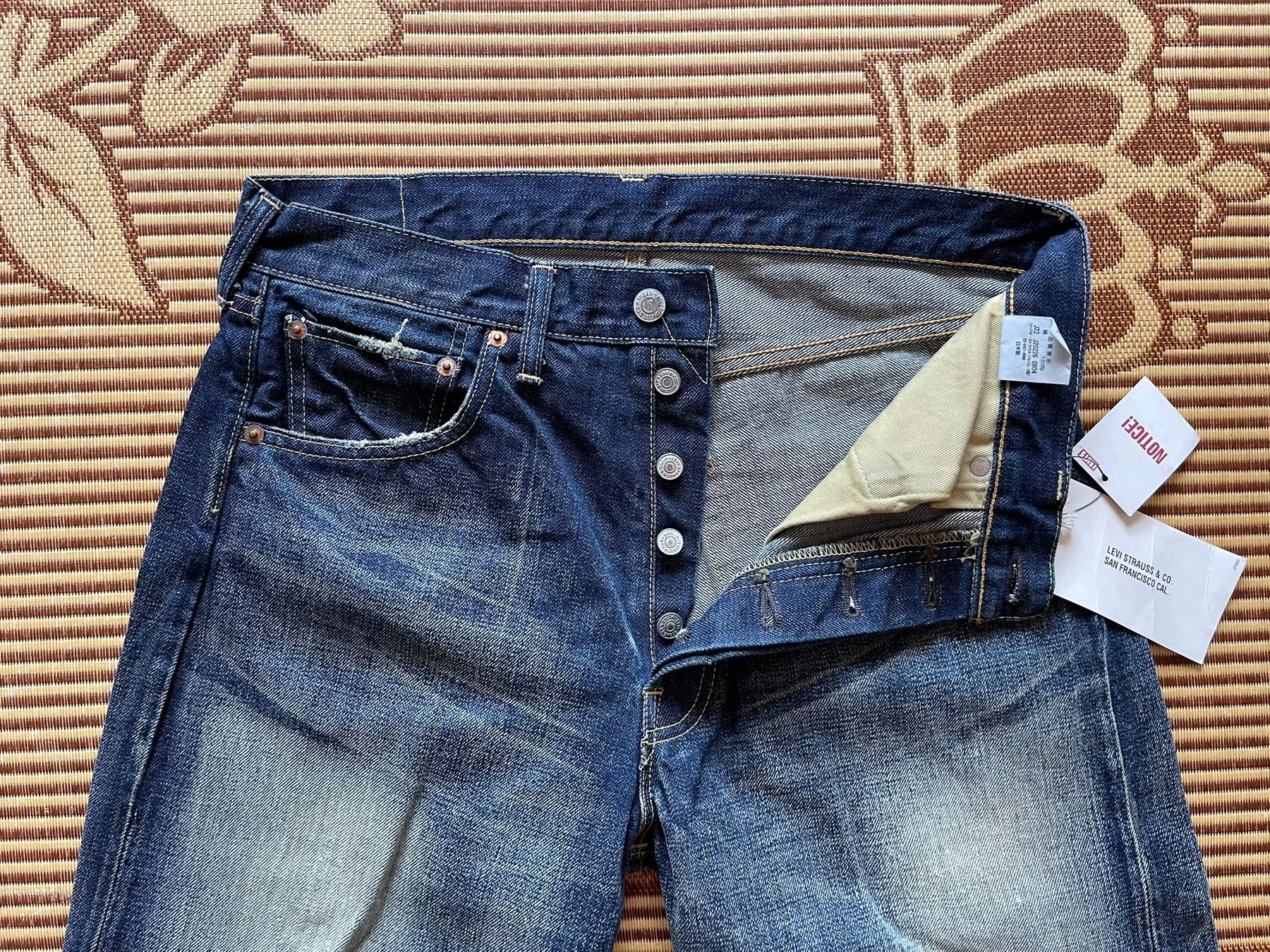 Levi's LVC 501 1966 Denim Jeans