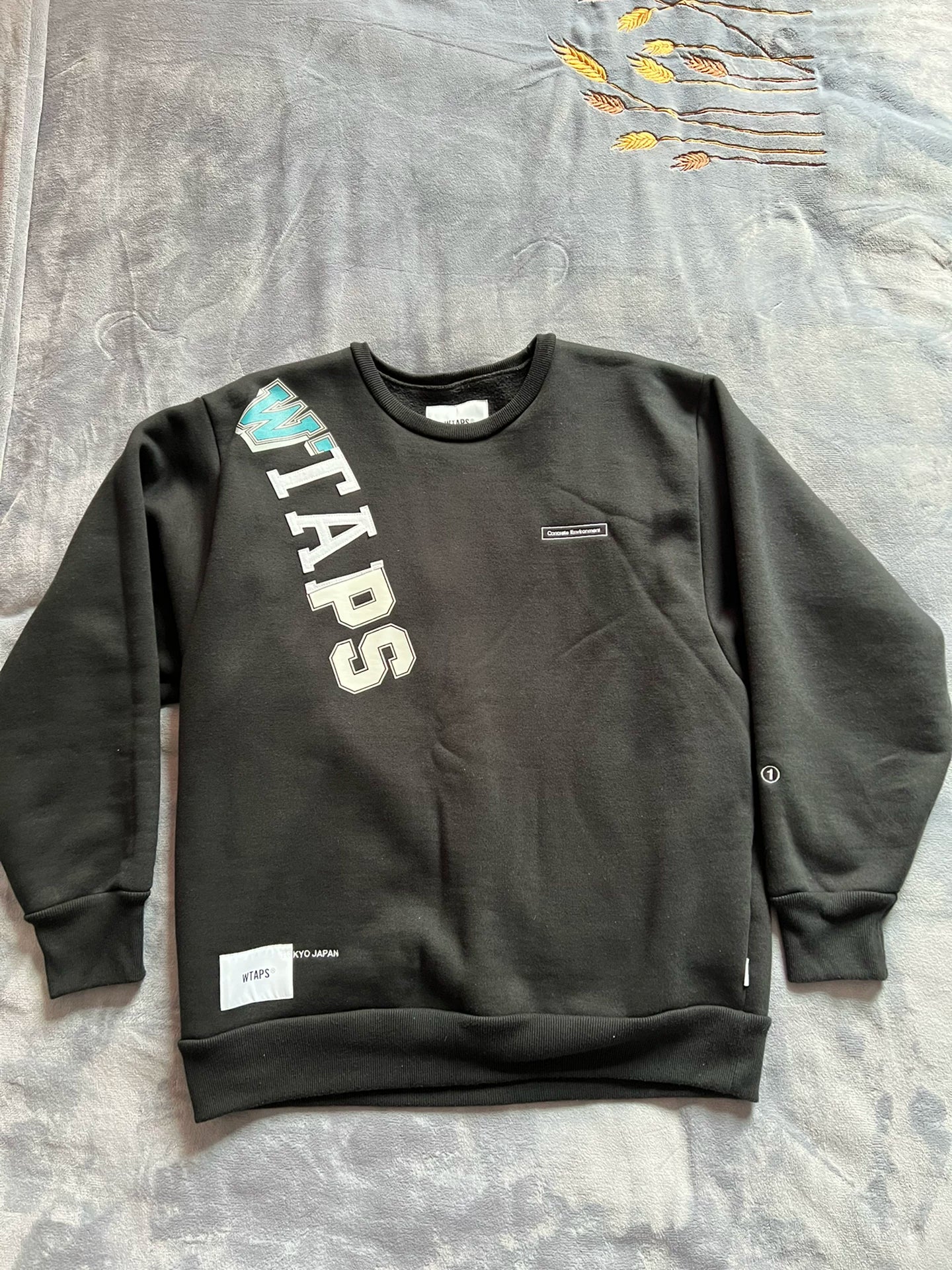 wtaps katz crew neck sweatshirt size S