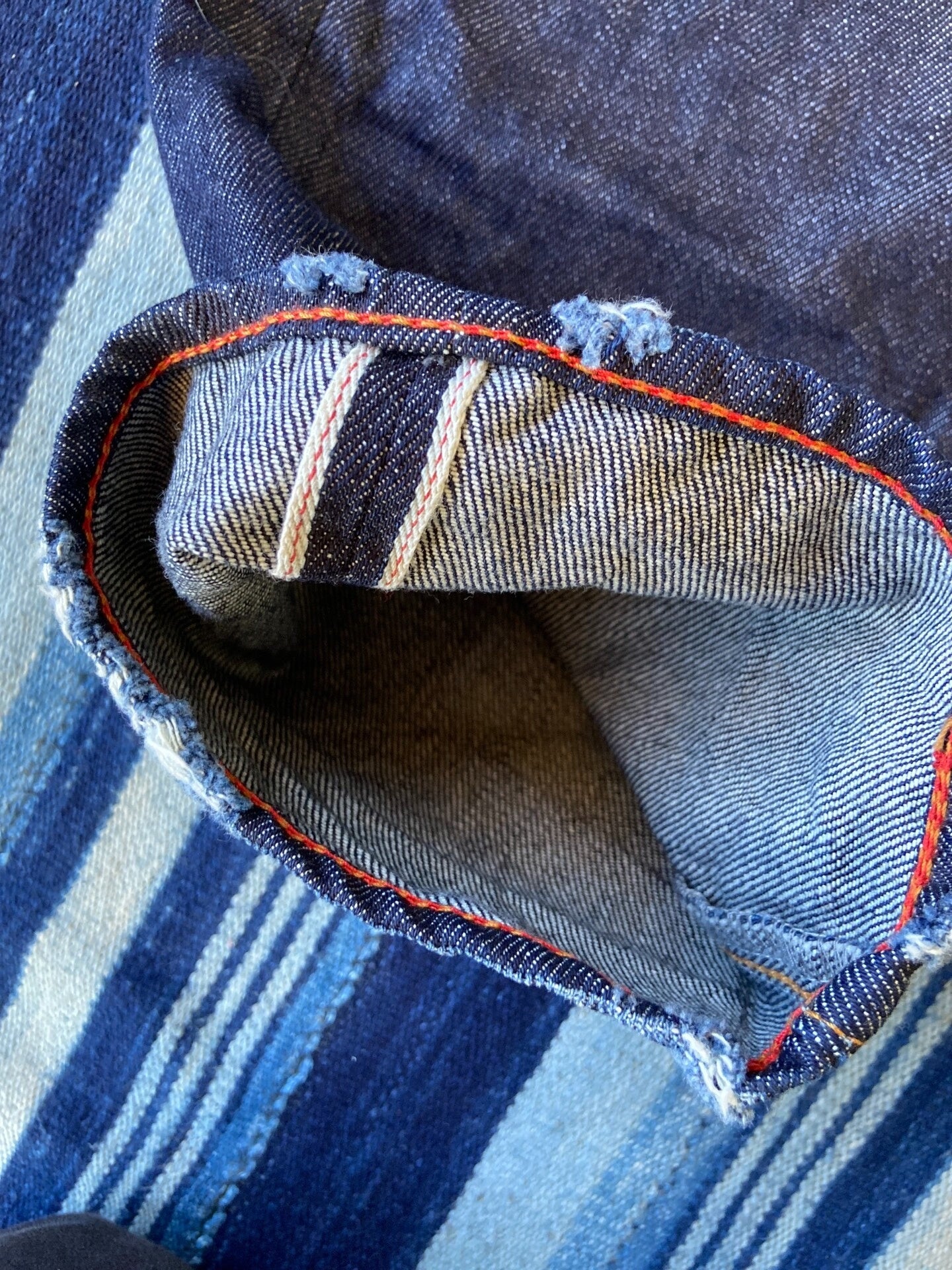 prps noir vintage washed denim pants