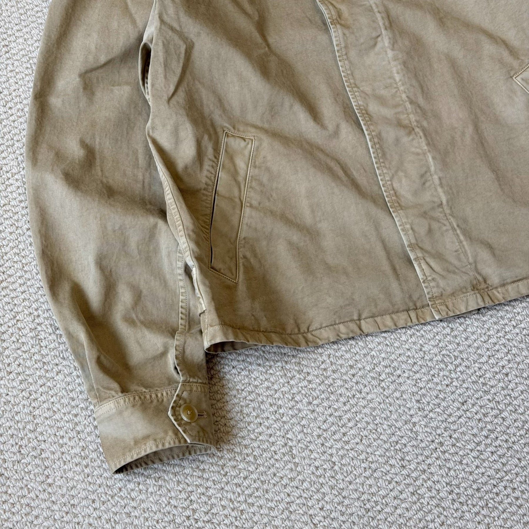 AURALEE DYED FINX LIGHT CHINO BLOUSON 26SS
