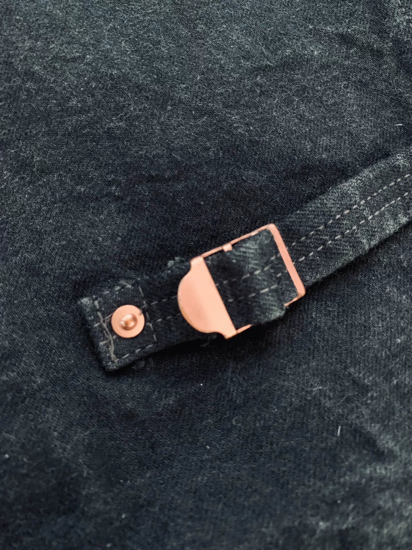 freewheelers 666mj denim jacket in black