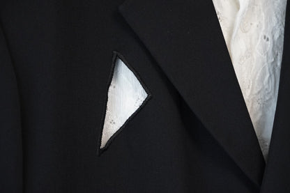 Yohji Yamamoto Black Wool Jacket