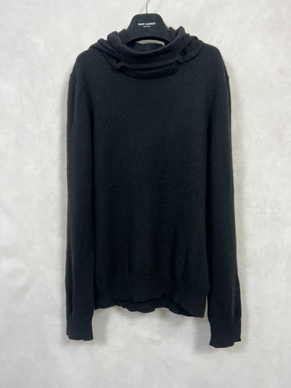 Dior Homme Black Hooded Sweater