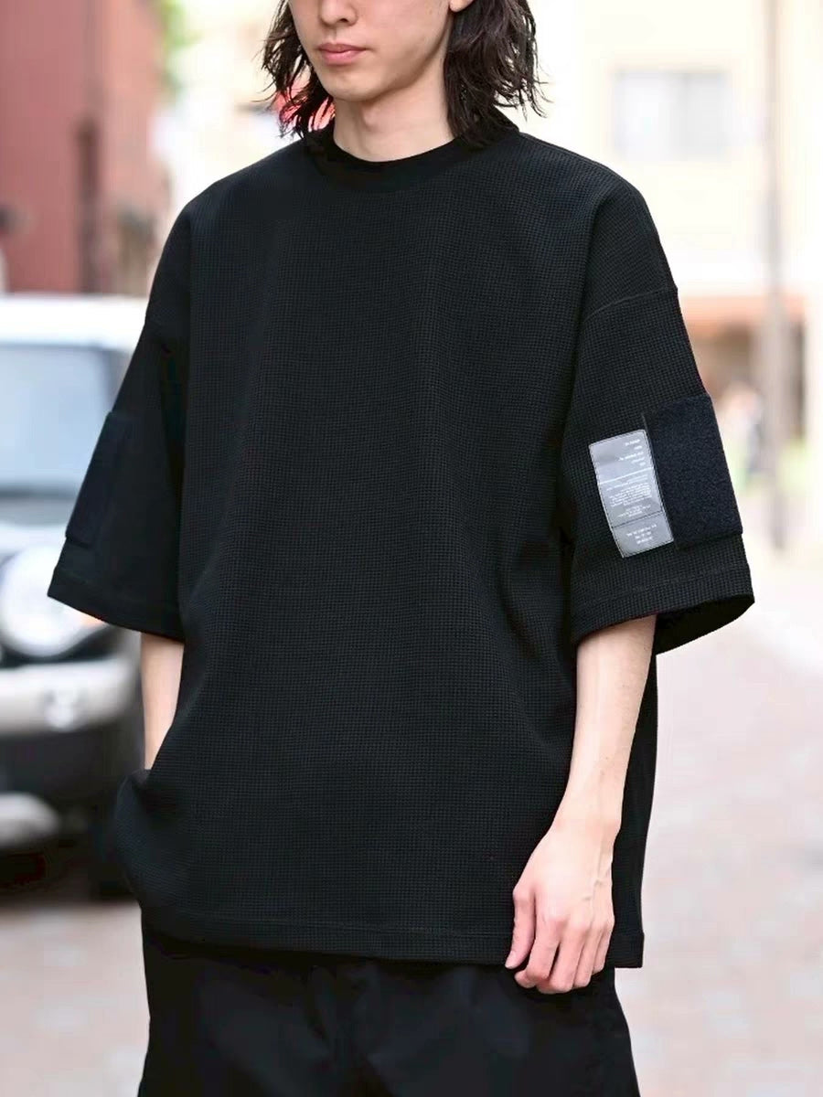 N.HOOLYWOOD Side-Panel Waffle T-Shirt