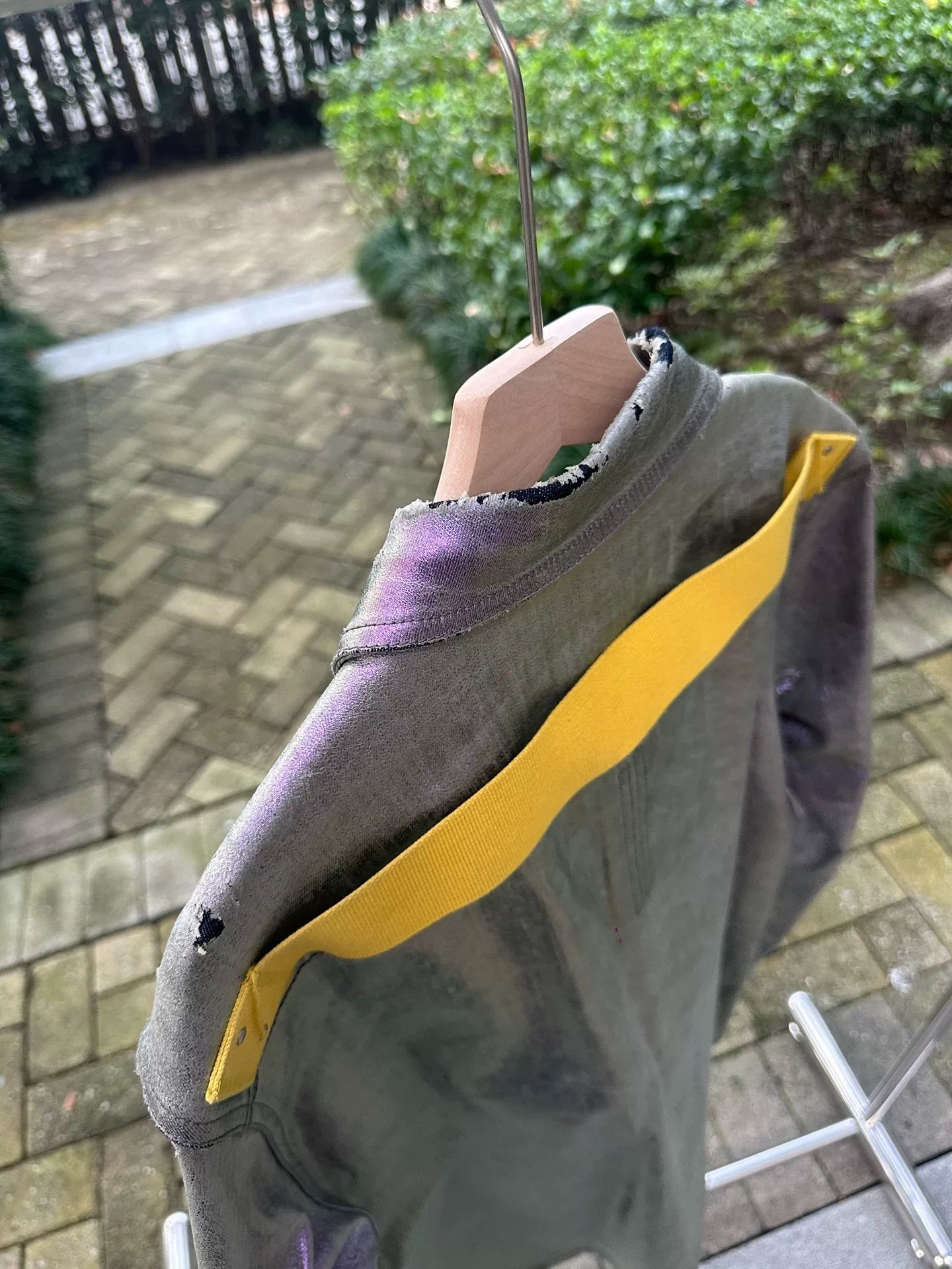 rick owens laser jacket in size 48