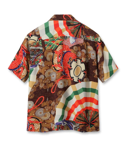SUN SURF MIKAGURA Hawaiian Rayon Shirt