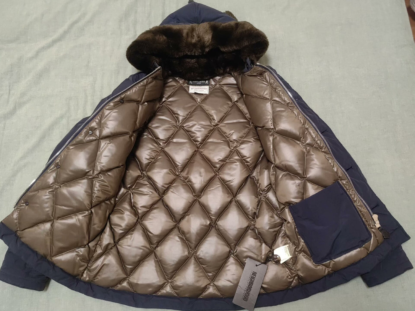 neighborhood mastermind japan b-9 jacket navy