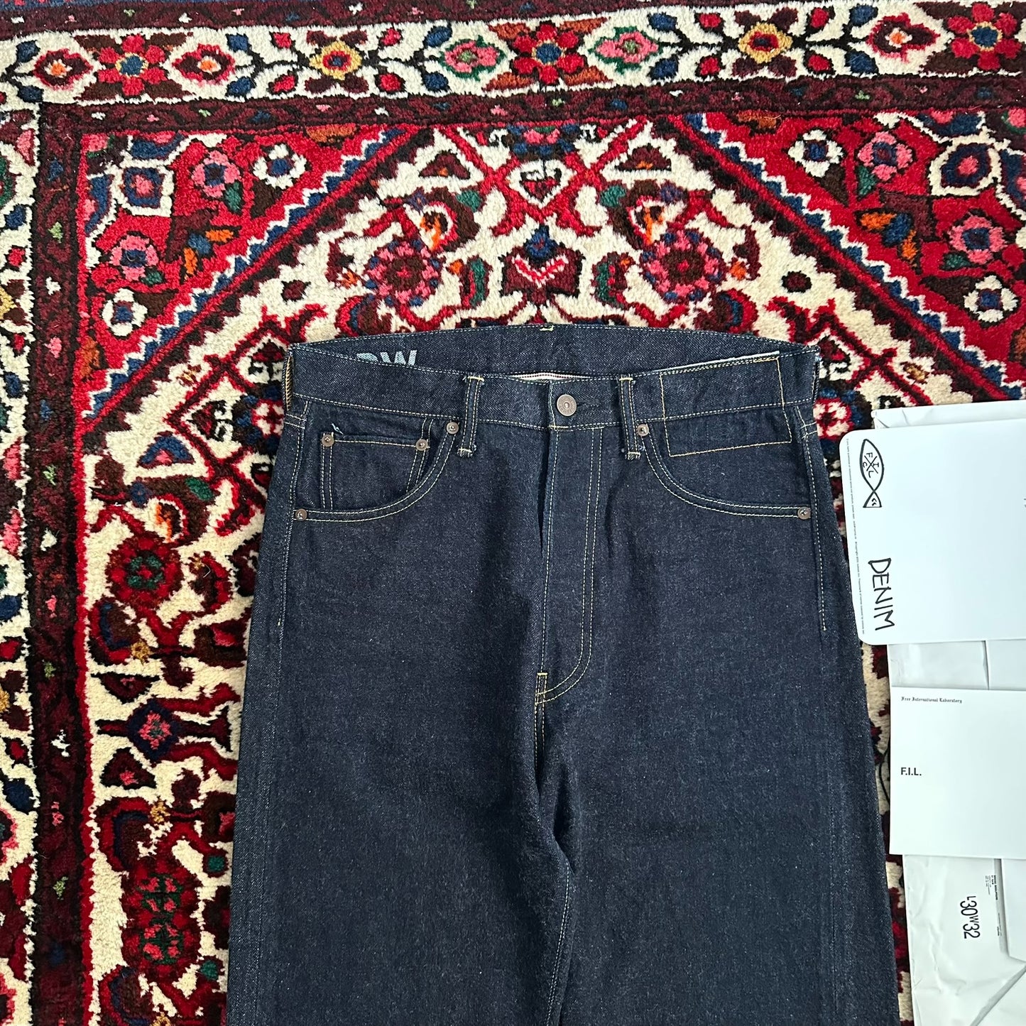 visvim 23ss raw denim w32l30