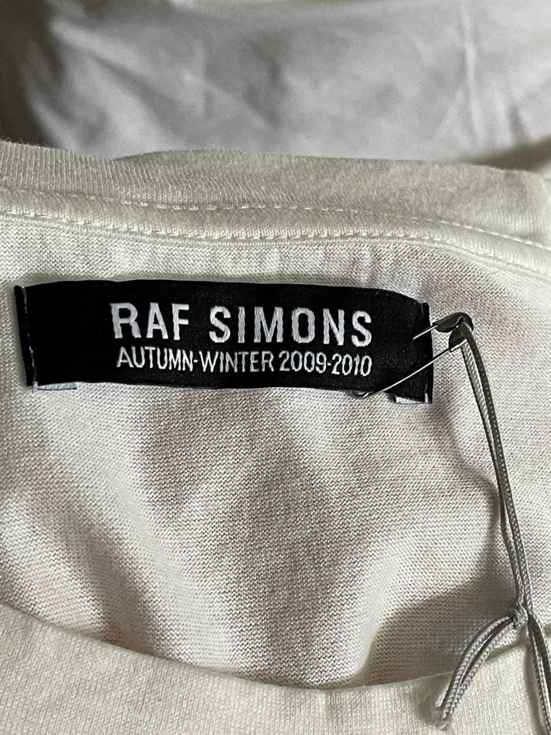 raf simons geometric print short sleeve t-shirt