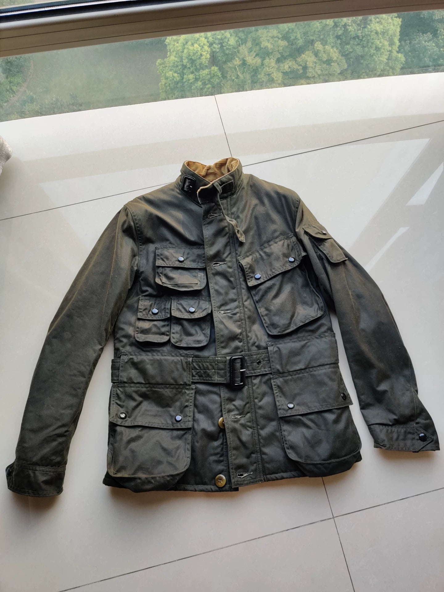 Freewheelers Black Bear 36 Waxed Jacket