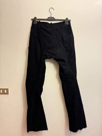 Leon Emanuel Blanck Black 3D Flared Pants