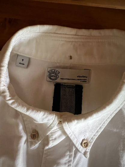 limited edition white shirt with embroidery