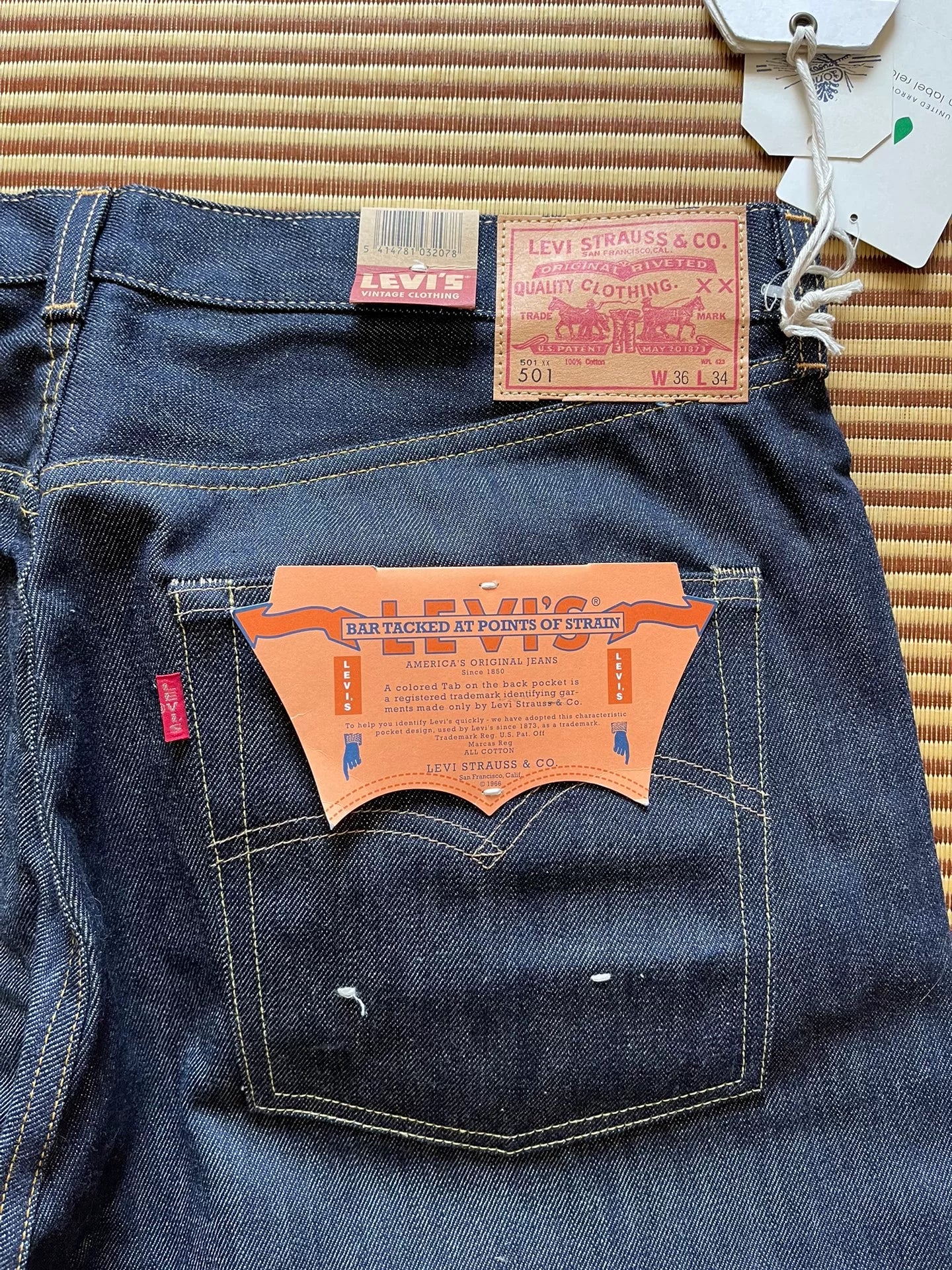 Levi's LVC 501XX 1966 66501-0008 USA