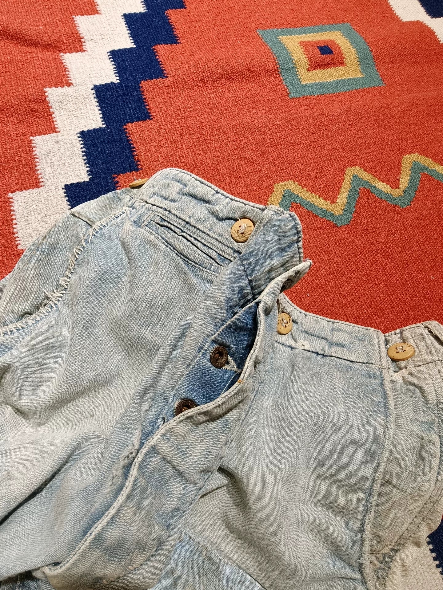 RRL Vintage Painter Patch Jeans