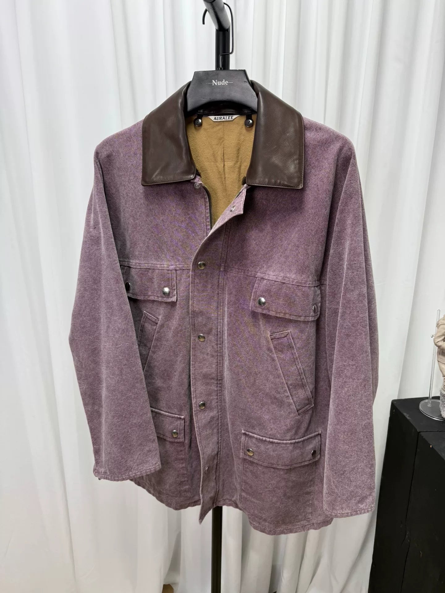 auraLEE canvas wash hunting jacket size 4