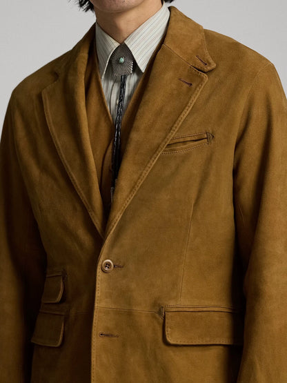 RRL Suede Western Style Blazer
