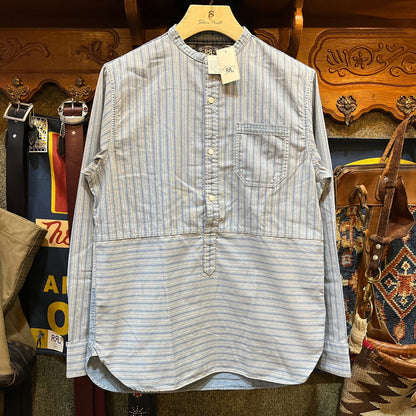 RRL Striped Panel Shirt by Ralph Lauren
