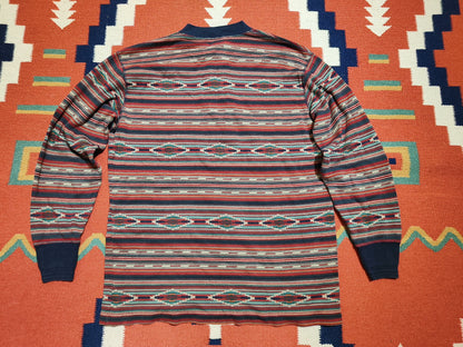 Vintage RRL Southwestern Henley Sweater