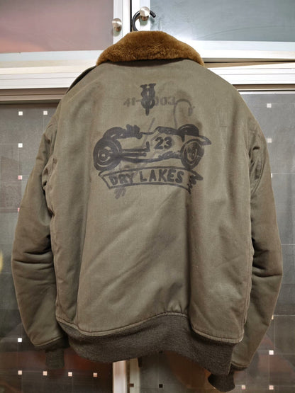 Freewheelers B10 Flight Jacket with Skull Design