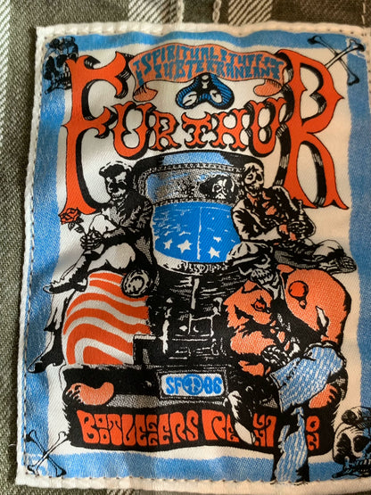 unique two-tone patterned jacket