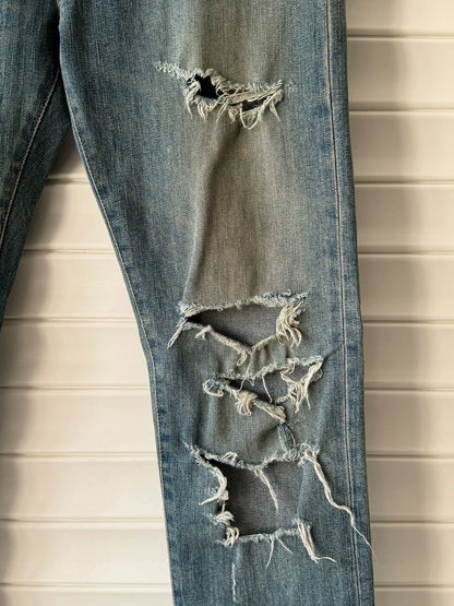 Saint Laurent 15FW Distressed D02 Jeans
