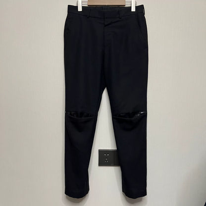 Alexander McQueen Black Cut-Out Pants