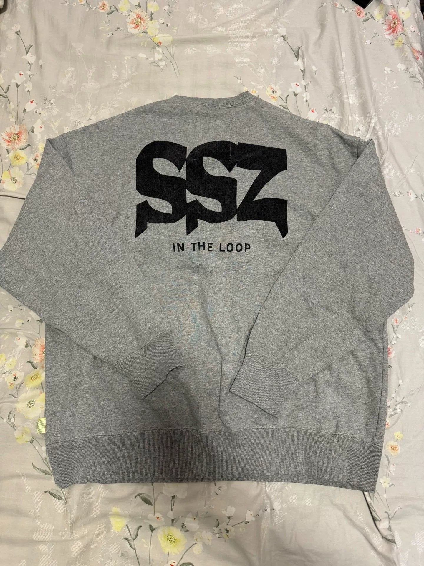 Beams SSZ 20AW Printed Oversized Crewneck Sweatshirt