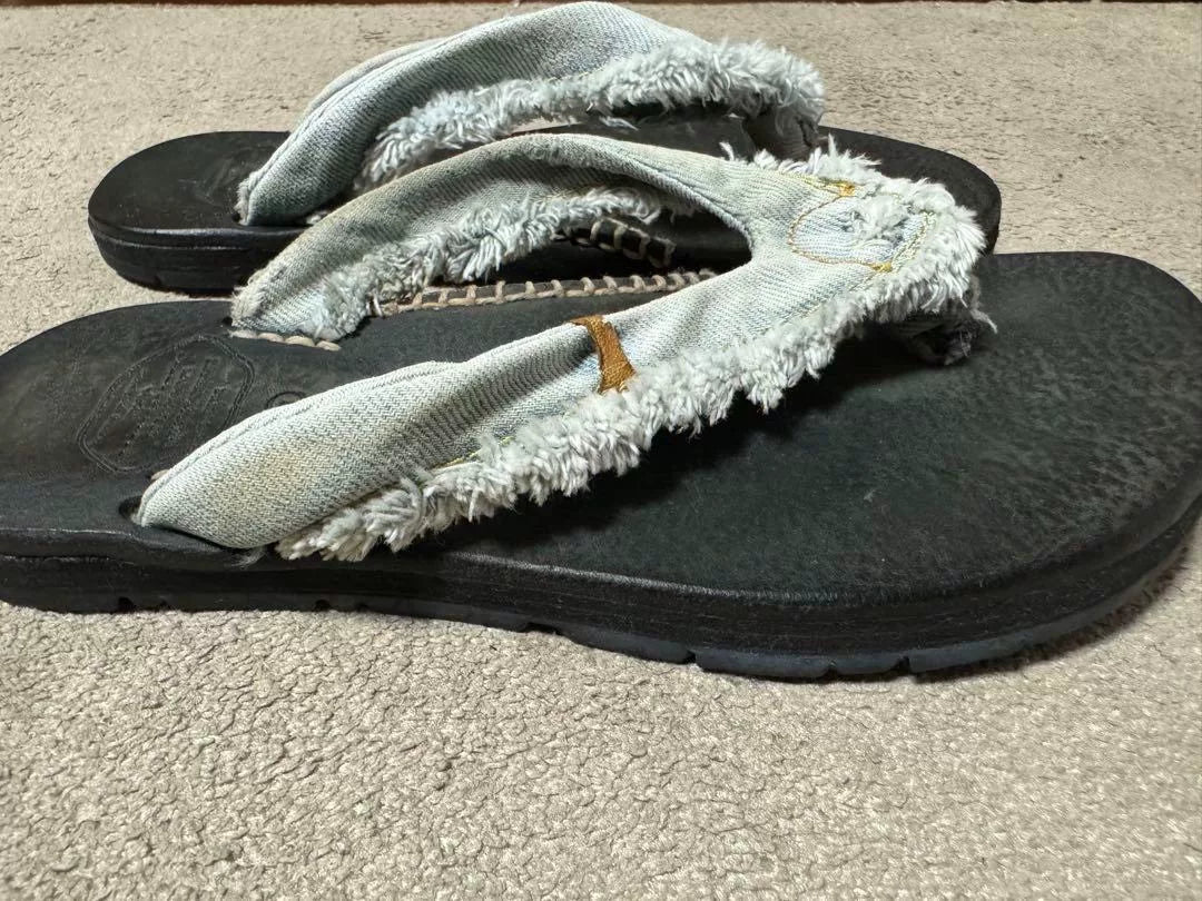 VISVIM Lama Sandal Folk Black