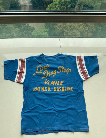 cool lion graphic short sleeve tee