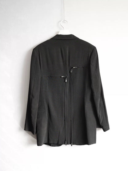Yohji Yamamoto Zipper Deconstructed Jacket